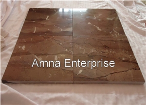 Chocolate Marble Tiles, Sangre Red Marble