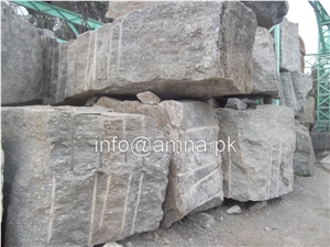 Grey Granite Quarry Blocks