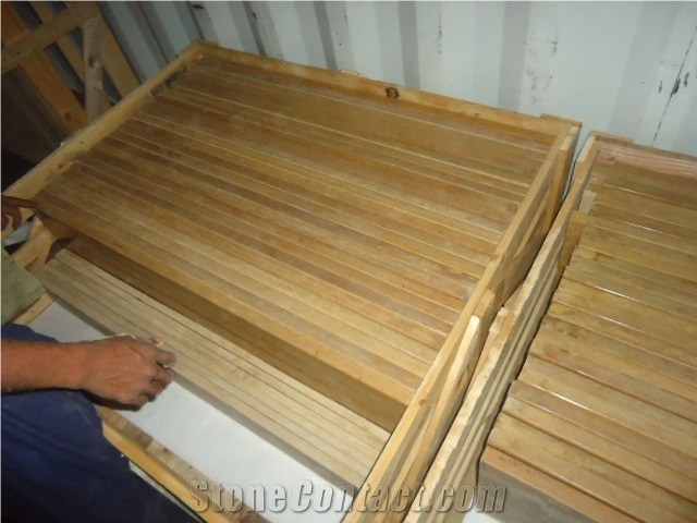 Indus Gold Steps, Brown Limestone Steps