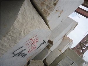 Light Fancy Blocks, Botticino Fancy Marble Block