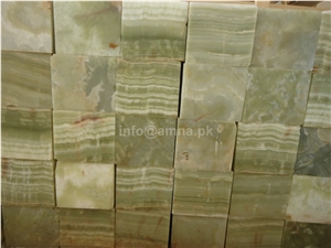 Onyx Cubes, Green Onyx Home Decor