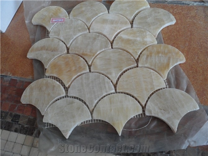 DL Stone Onyx Mosaic, Beige Onyx Mosaic