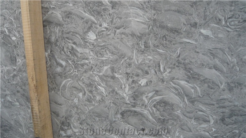 Oscar Beige Flower Marble Slabs For Interiors