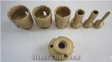 Vacuum Brazed Diamond Core Bits for Marble/Limesto