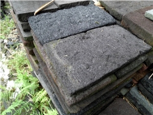 Lava Stone Tile / Slabs / Flooring ( Hand Cut )