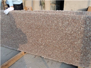 Polished Deer Brown Granite Slab(own Factory)