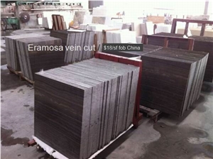 Polished Eramosa Vein Limestone Tile(good Thicknes