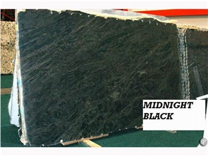 Polished Midnight Black Granite Slab(good Polished Polished Midnight Black Granite Slab(good Polished
