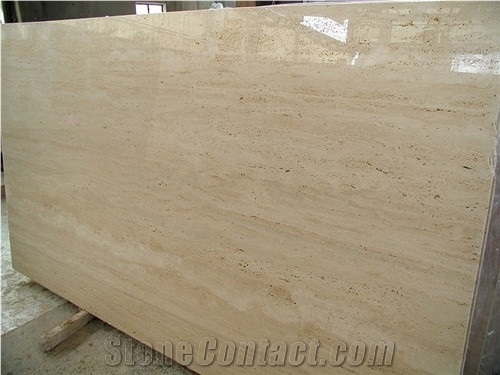 Polished Travertino Tivoli Travertine Slab(own Fac