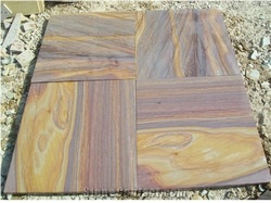 Rainbow Sandstone Tile(good Quality)
