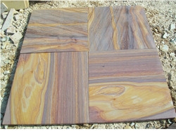 Rainbow Sandstone Tile(good Quality) Rainbow Sandstone Tile(good Quality)