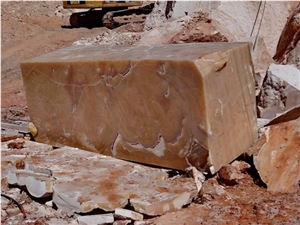 Onix Ambar Rey Onyx Block, Mexico Yellow Onyx