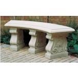 Garden Marble Bench, Grey Marble Bench