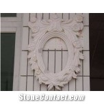 Hand-Carved Marble Relief