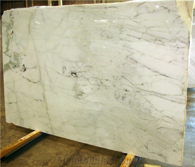 Calacatta Caldia Marble Slabs, Italy White Marble