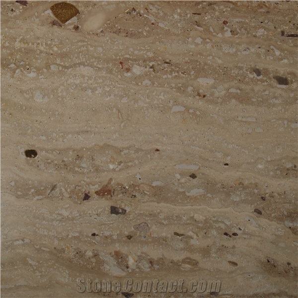 HS-002 Travertine Tile, Iran Beige Travertine