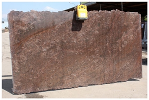 Chocolate Pearl Granite Slabs, Brazil Brown Granite