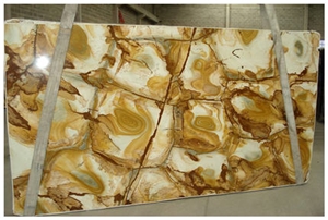 Tie Dye - Stone Wood, Quartzite Slabs
