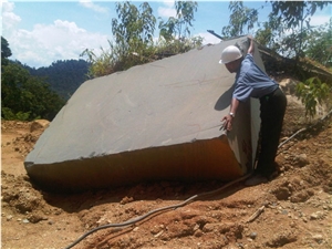 Terengganu Green Granite Blocks