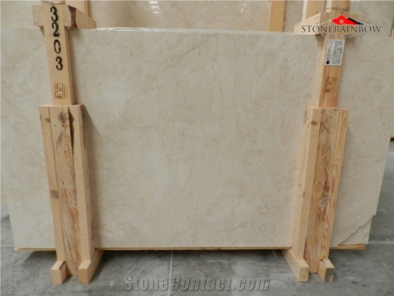 Crema Nova Slabs, Marble