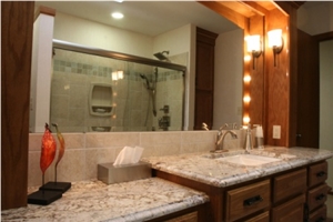 Granite Bath Tops, Giallo Ornamental Yellow Granite