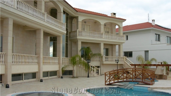 Cyprus Limestone Building Stones,walling, Beige Limestone