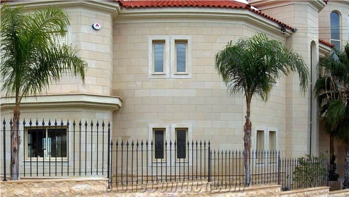 Cyprus Limestone Building Stones,walling, Beige Limestone