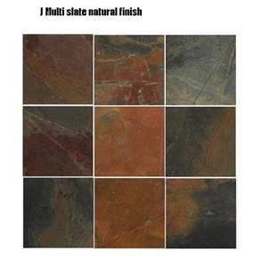 Jak Multicolor Slate Natural Finish