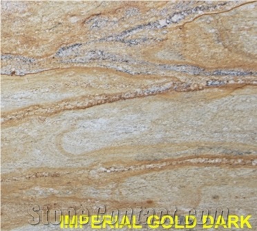 Imperial Gold Dark Granite Slabs
