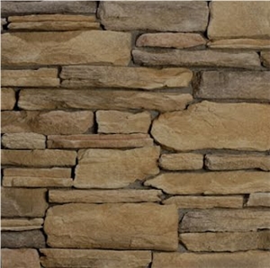Stone Veneer Cladding, Beige Sandstone Veneer