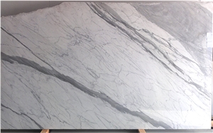 Statuario Venato Slabs, Marble