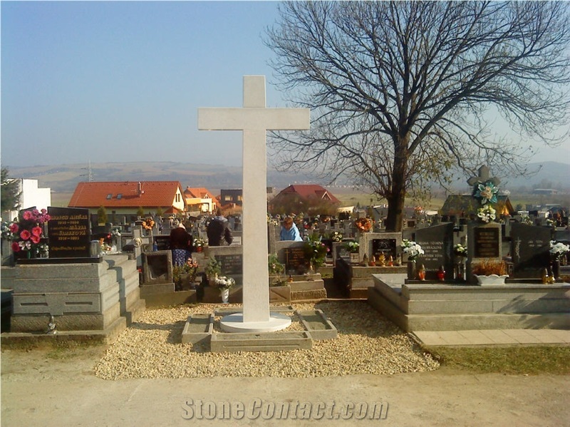 Monuments, Tombstones, Spisske Beige Travertine