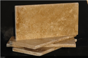 Noche Travertine Pool Coping, Noce Brown Travertine