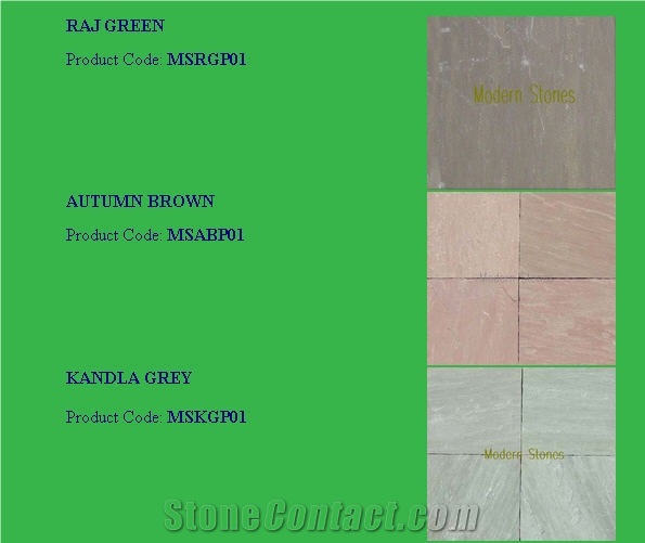 Natural Sandstone Paving Tiles