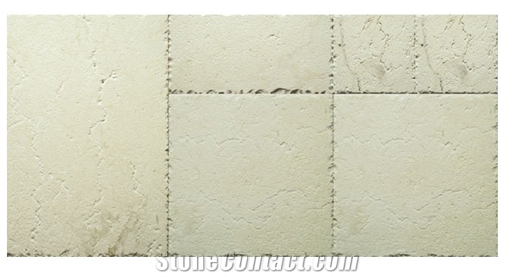 Coral Stone Antique Tiles, White Coral Stone Chiseled Edge Tiles