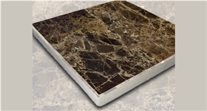Marron Emperador Dark Composite Tiles