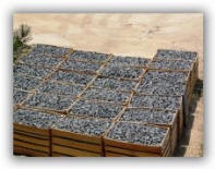 Cobble Stone in Granite Preto Arronches, Black Granite