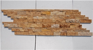 Splitface Yellow Travertine