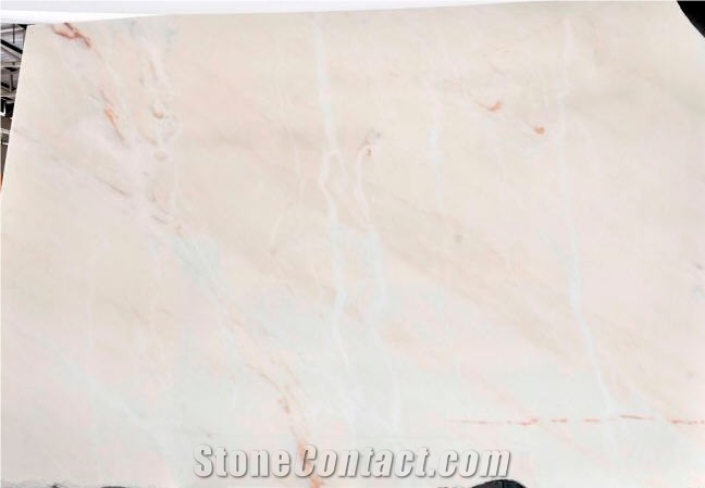 Rosa Aurora Marble Slabs, Portugal Pink Marble