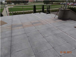 Granite Cladding Installation Of Stairs and Floors, Muhrau Grey Granite Cobble, Pavers Granite Cladding Installation Of Stairs and Floors, Muhrau Grey Granite Cobble, Pavers
