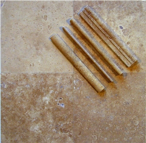 Roman Walnut Travertine, Travertino Romano Noce Travertine Slabs