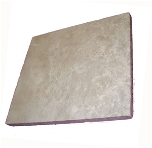 Lara Cream Limestone Tumbled Paver, Beige Limestone