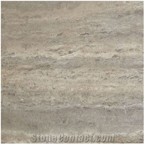 Silver Travertine Honed Paving Tiles, Grey Travertine Cobble, Pavers