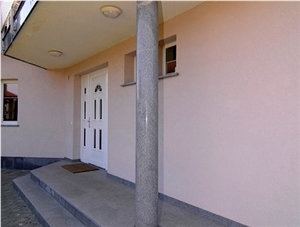 Pohorski Tonalit Granite Column, Grey Granite