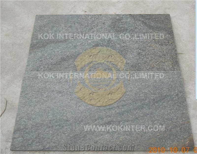 Natural Quartzite, China Grey Quartzite Slabs & Tiles