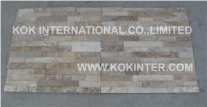 Beige Travertine Cultured Stone