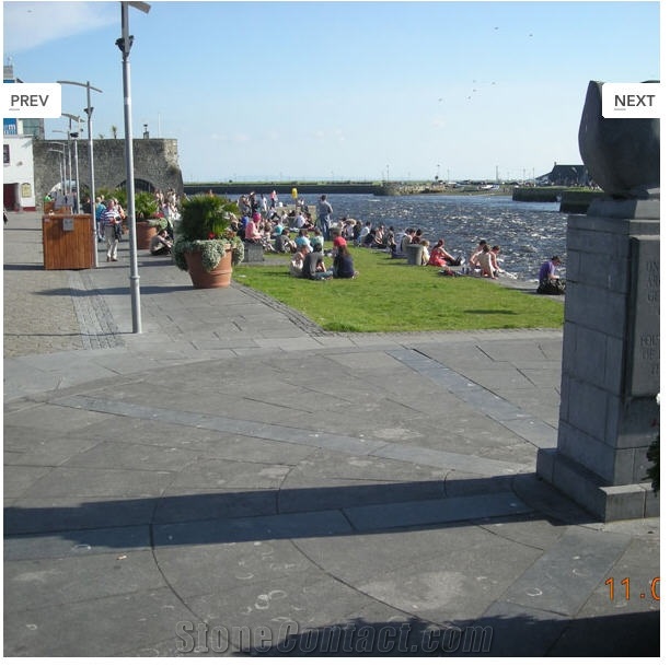Kilkenny Limestone Paving, Grey Limestone Cobble, Pavers
