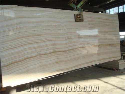 Akdag Onyx Block, Turkey White Onyx