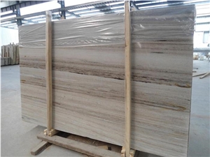 Beige Serpeggiante, Wood Grain Cream Guizhou Beige Marble Slabs
