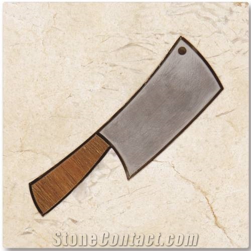 Kitchen Backsplash Insert Tiles, Travertino Romano Classico Beige Travertine Kitchen Accessories